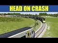Train Simulator Super Express HEAD ON CRASH (Commentary)