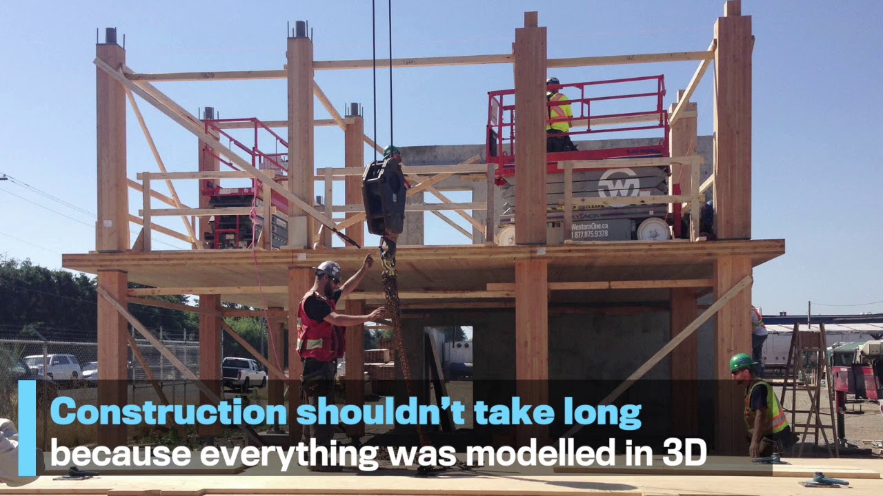 Vancouver will soon have the world's tallest mass-timber building