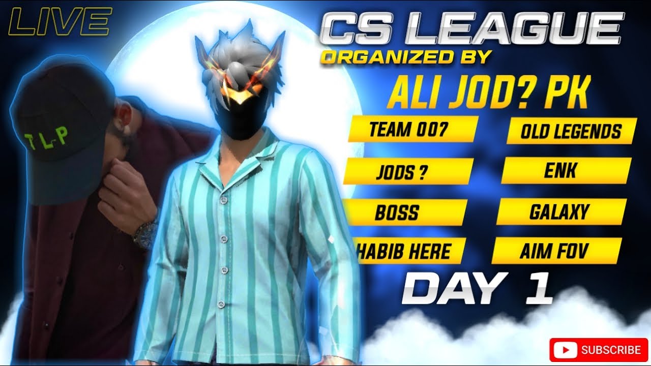 CS LEAGUE DAY 1 / ALI JOD PK IS LIVE - YouTube