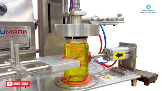 Semi Automatic Lug Capping Machine For Ghee Bottle