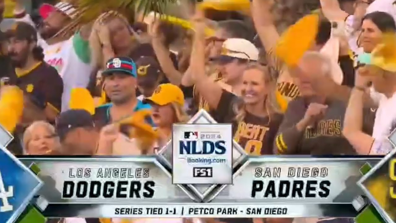 Dodgers Vs Padres Game 3 MLB On FS1 Intro Theme 2024 MLB Playoffs dodgers-vs-padres-game-3-mlb-on-fs1-intro-theme-2024-mlb-playoffs