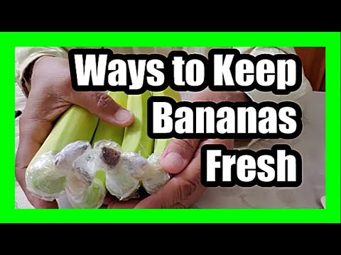 Video: Kako Banane Duže Držati Kod Kuće