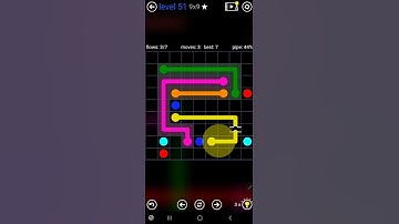 How To Solve Flow Free Bridges 9x9 Mania Pack Level 51 Board Walk Through Solution Walkthrough