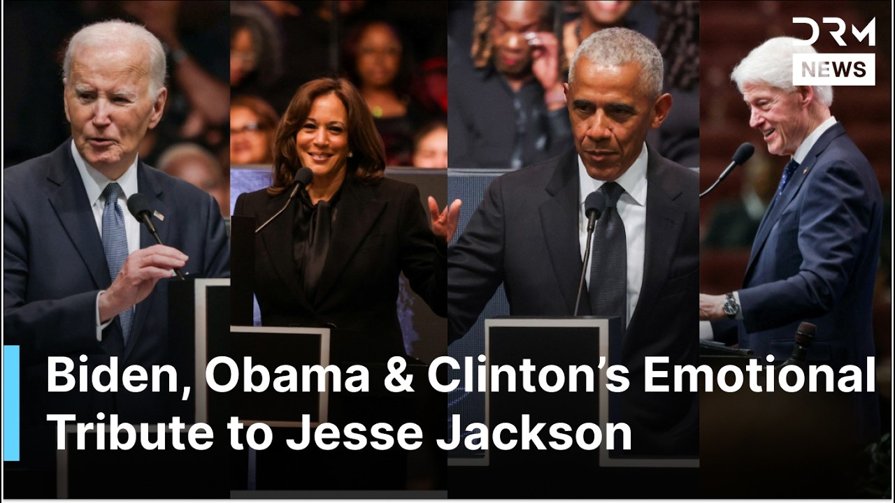 FULL SPEECHES: Obama, Biden, Harris and Bill Clinton Honor Civil Rights Icon Jesse Jackson | AC1G