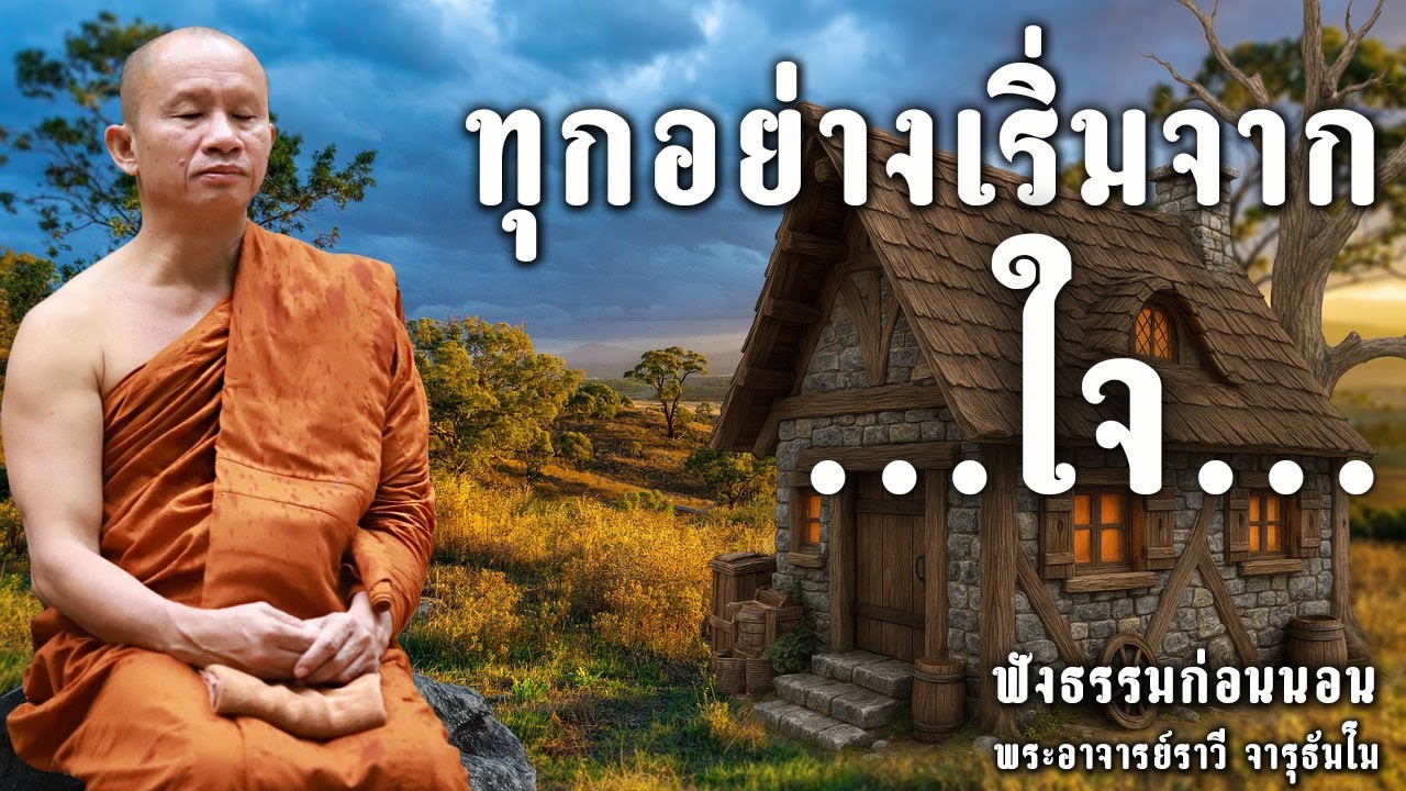 ทุกอย่างเริ่มจากใจ | ฟังธรรมก่อนนอน