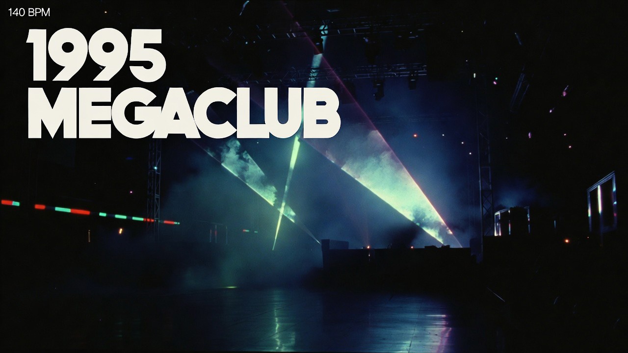 1995 Megaclub Eurodance → Early Trance (140 BPM) | 1 Hour Extended Instrumental Mix