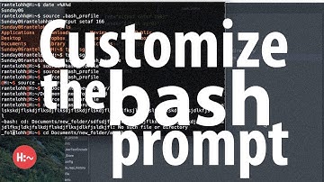 Customize the Bash Prompt