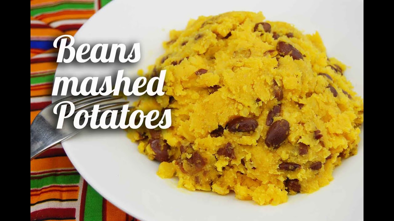 Beans mashed potatoes recipe (Cameroon) YouTube