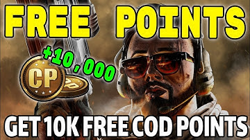 How to get FREE COD POINTS (2025 Redeem Codes ✅) 10000 FREE CP in BO6, Warzone, CODM, Warzone Mobile
