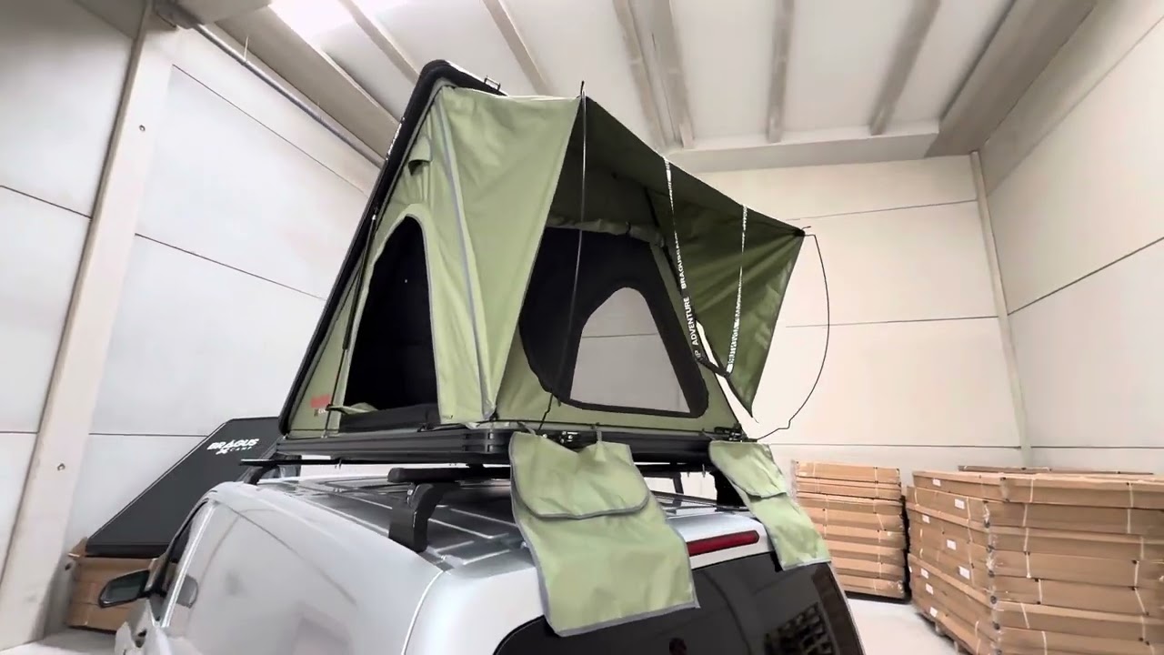 ⛺️ Tienda de techo Braguscamp Panther v2 - Roof tent car