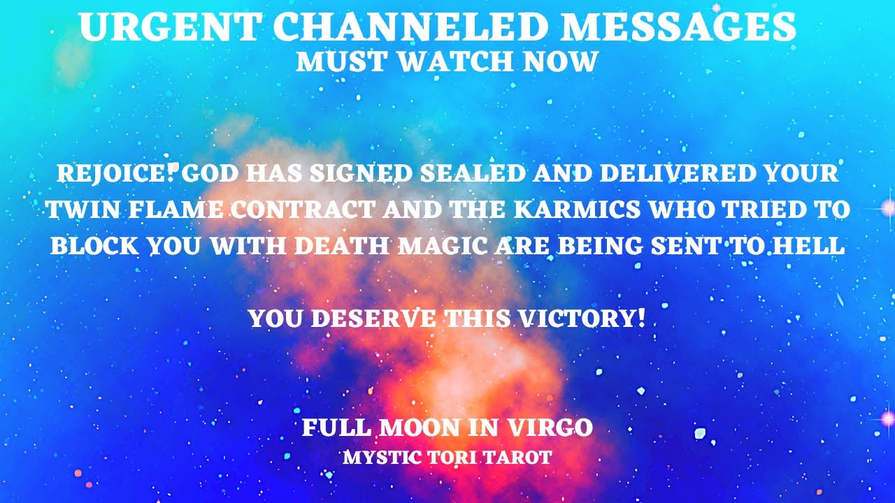 🚨URGENT~GOD JUST SEALED AND DELIVERED YOUR TWIN FLAME CONTRACT AND SENT THE KARMIC BACK TO HELL😍⚖️