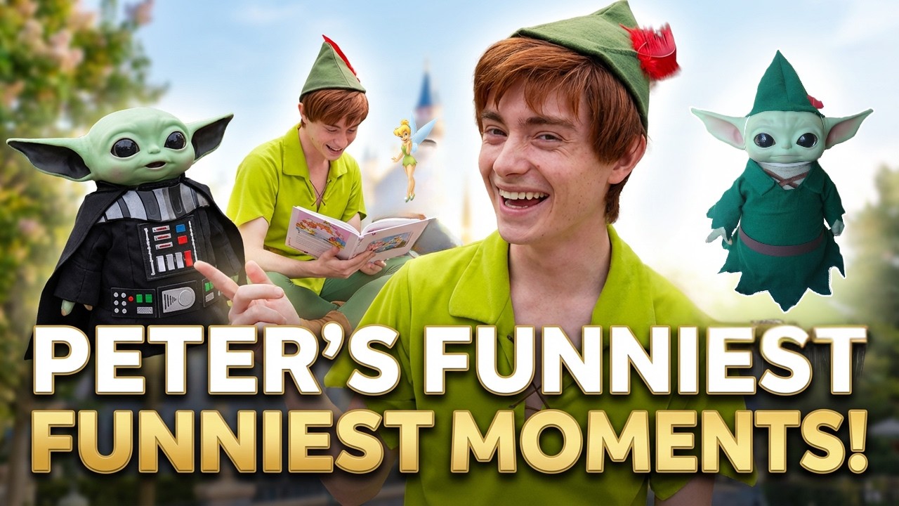 Peter Pan’s Funniest Moments at Disneyland 2026! (RARE Storytime & Kiwi interactions) ✨
