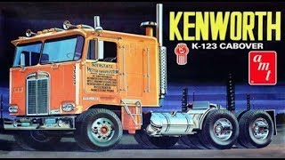 Kenworth K-123 Cabover 1:25 Scale AMT #687 -Model Kit Build Kenworth K-123 Cabover 1:25 Scale AMT #687 -Model Kit Build