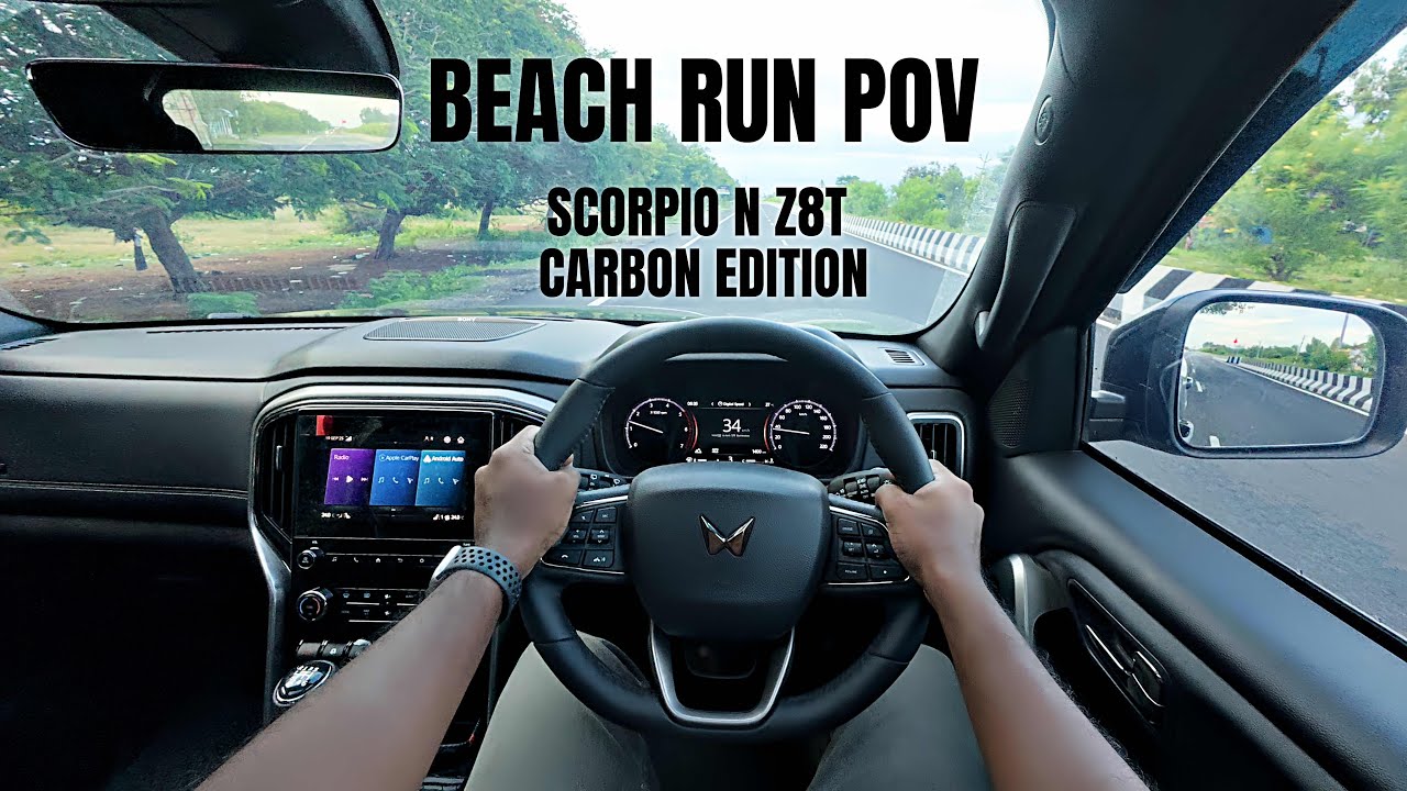 6AM Beach Run POV | Scorpio N Z8T Carbon Edition 4XPLOR