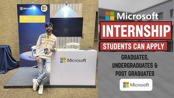 Microsoft Summer Internships 2025 | Open for Tech & Non-Tech Students | How to Apply