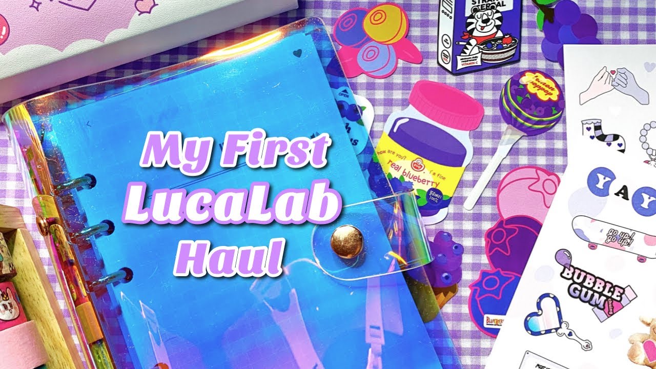 My First LucaLab Haul | Korean Stationery