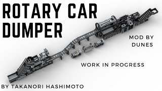 Lego GBC - Rotary Car Dumper - straight setup - final