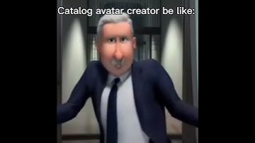 Catalog avatar creator be like #roblox #memes #fyp