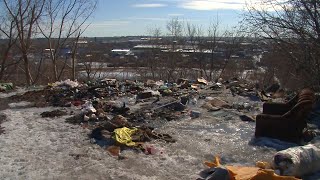 Несанкционированной свалкой в нагорной части города обеспокоены бийчане (Бийское телевидение)