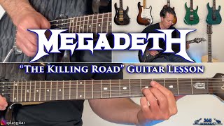 Megadeth - The Killing Road Guitar Lesson