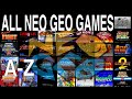 All neo geo games az  148 aes  mvs games  snk  compilation