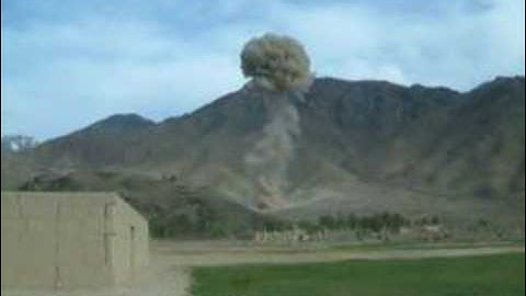 Weapons Cache Detonation - Explosive Ordinance Disposal