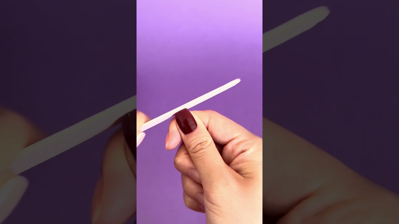 Easy at home UV gel nail stickers😍 