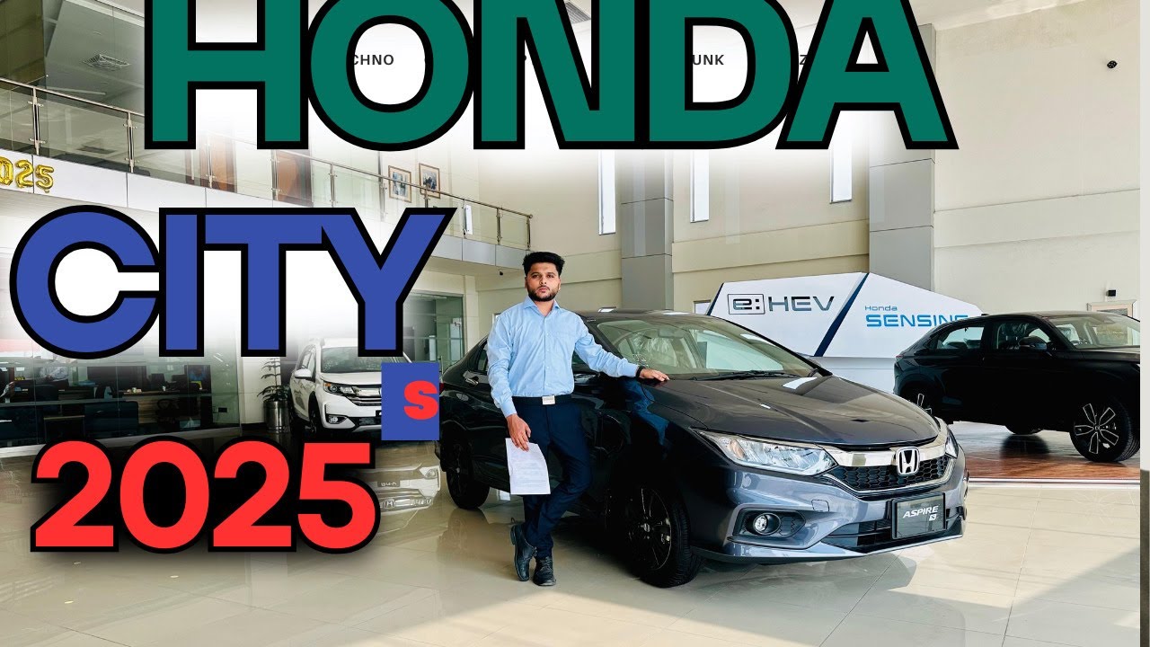 Honda City Aspire S 2025 —facelift - video with price and booking details.#hondapakistan #city2025 