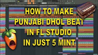 How to Make a Dhol beat || How to make a punjabi track | Chirag Khurana screenshot 2