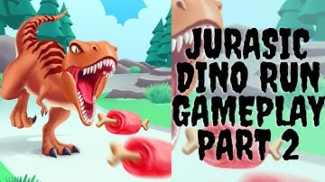 Jurassic Dino Run Gameplay Walkthrough Part 2 in Hindi