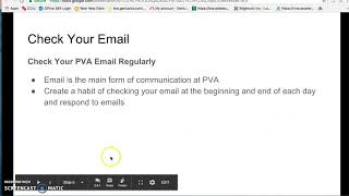 Welcome to PVA Student Success
