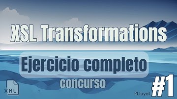 4 Ejercicios con XSL - VSCode - parte 1 - LM05
