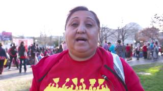 Ingrid Vaca, National Domestic Workers Alliance, shares why she is rising at Women Workers Rising