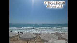 Byblos Beach Jbeil Lebanon