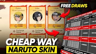 CHEAP DRAW NARUTO PHASE 2 SKIN - HOW GET NARUTO 2.0 SKIN IN CHEAP | SAVING TIPS GUIDE VIDEO screenshot 5