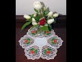 Free standing lace christmas doily by lidia doneddu featuring sue box machine embroidery design