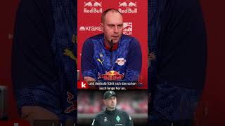 Werner vor der Rückkehr nach Bremen: "Wer pfeift, der pfeift …" I Werder Bremen - RB Leipzig #shorts