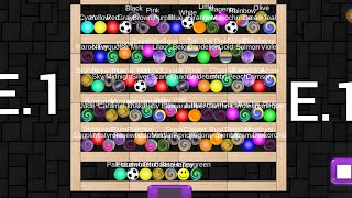 (100 Marbles)Marble Race Elimination E.1