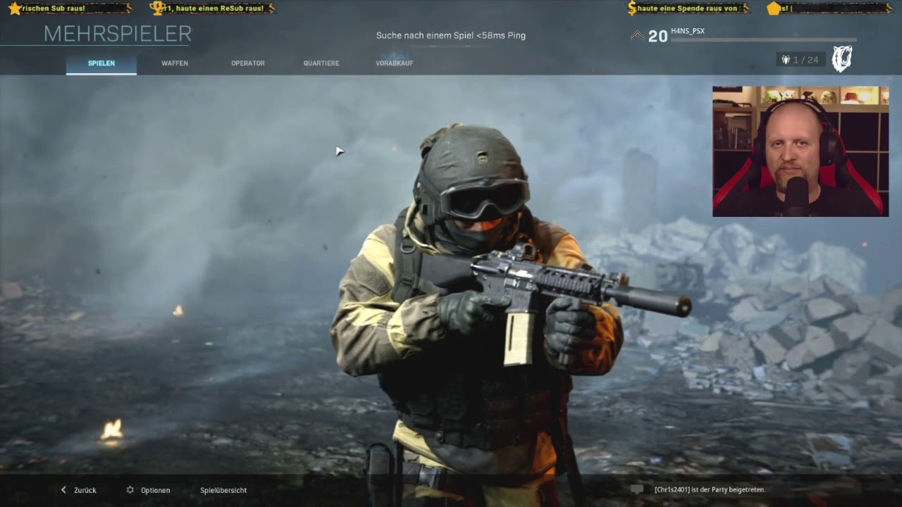 Call Of Duty Modern Warfare Abschussserien Aktivieren Call of Duty Modern Warfare Maus und Tastatur Aktivieren Tutorial
