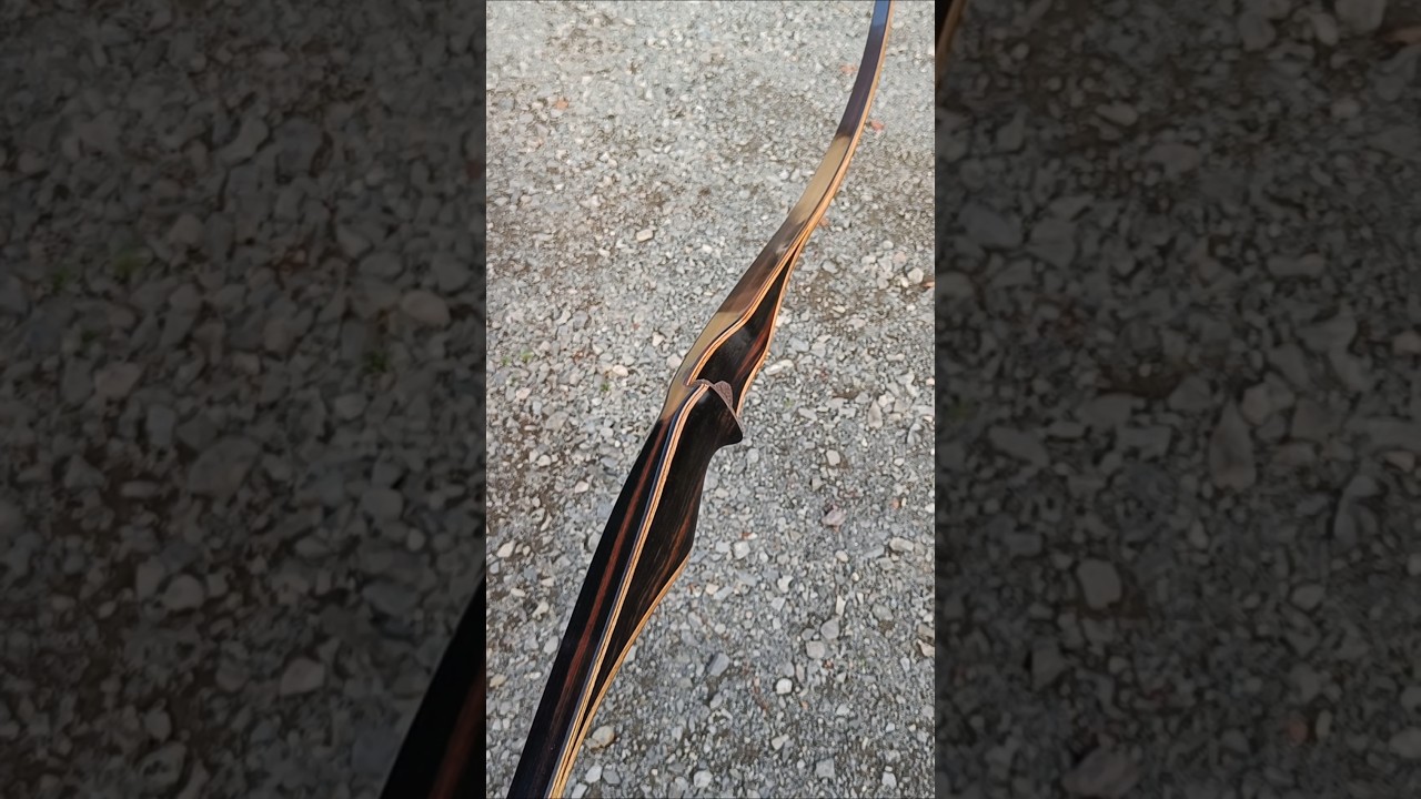 Ebony Longbow 60 lb 