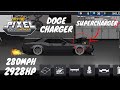 Pixel car racer - $20,000,000 Dodge challenger!!!