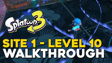 Splatoon 3 Deadly Dance Hall Jump, Jump! Walkthrough (Site 1 - Level 10)