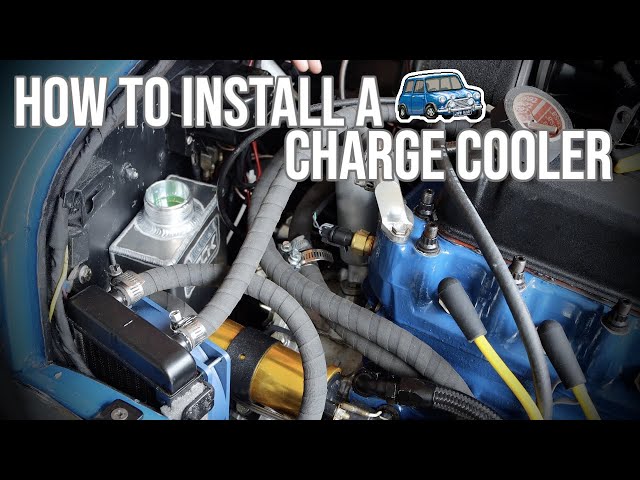 How to Install a Charge Cooler - Supercharged Classic Mini - YouTube