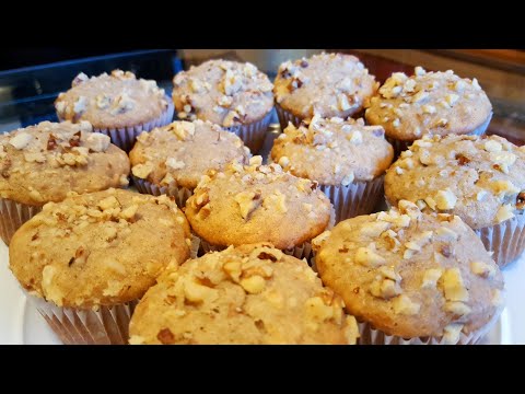How to make Banana Nut Muffins from scratch