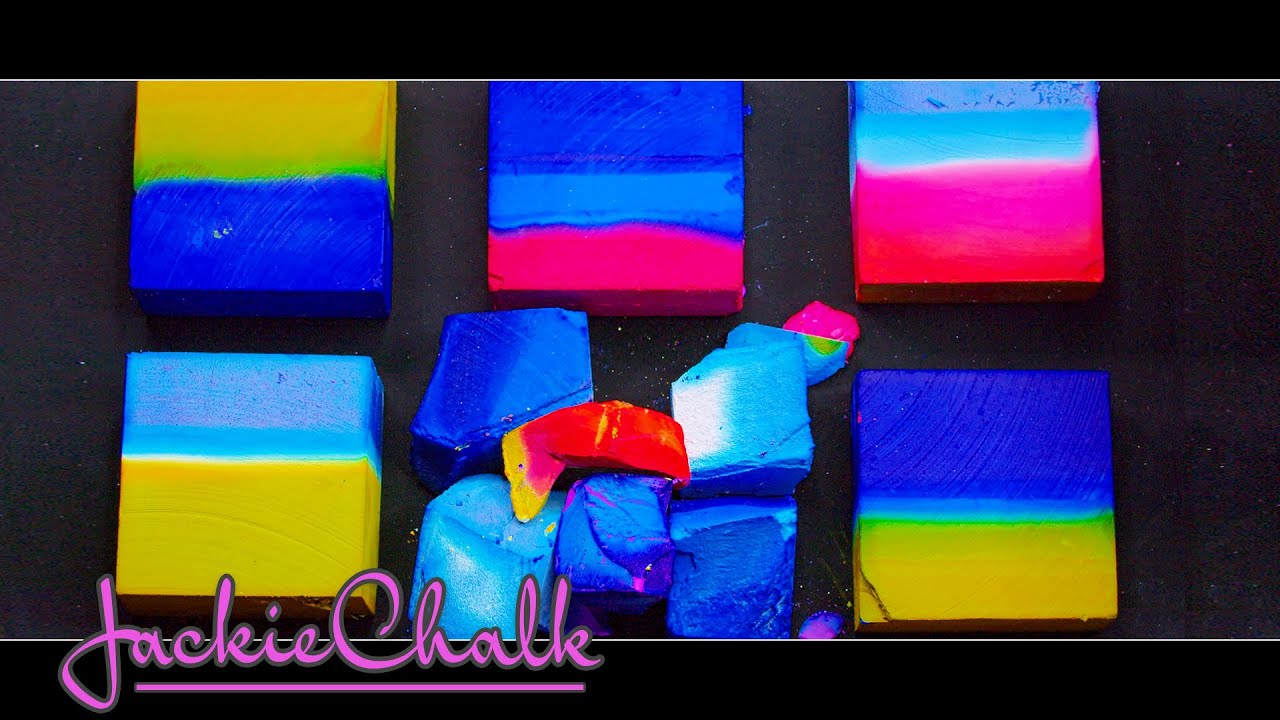 Dive into Bliss with us - Satisfying Gym Chalk Crush | [JackieChalk ...