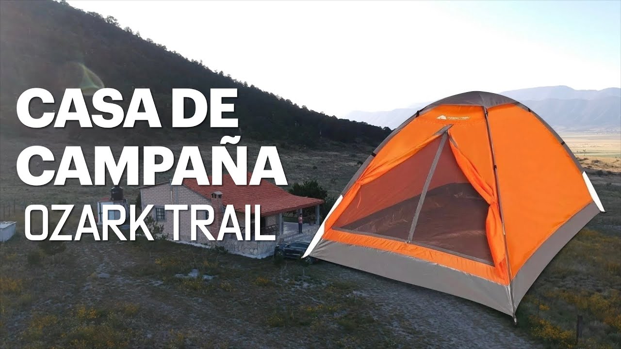 Casa Entretenimiento ventilación Review casa de Campaña Ozark Trail - YouTube