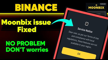 MOONBIX issue fixed | service notice Problem solved