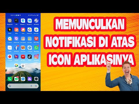 Cara memunculkan notifikasi aplikasi berupa angka di Android