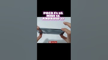 POCO F3 Update Android 13 MIUI 14