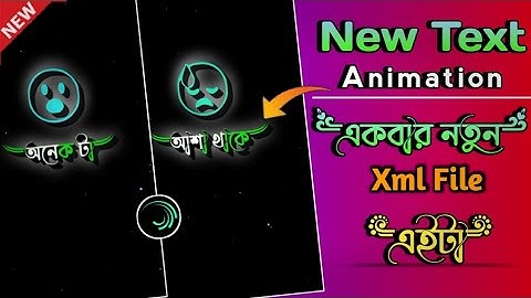 New Text Animation & Status Video Editing For Alight motion 2023💥